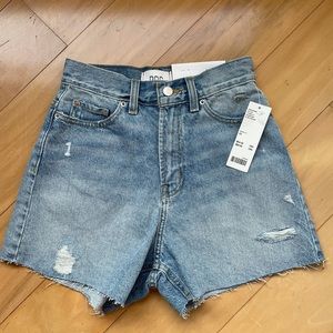 Urban Outfitters Blue Denim Shorts Size 25